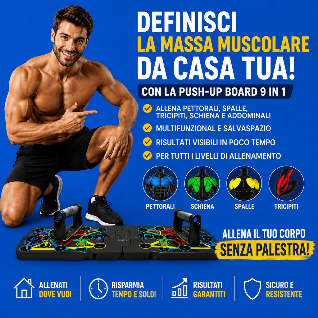 PUSHIFY™ - l'allenamento senza complicazioni